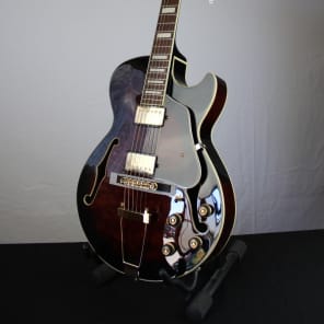 Ibanez AG95 DBS Hollow Body Electric Guitar 2015 Dark Brown Sunburst Repacked Retail Box image 5