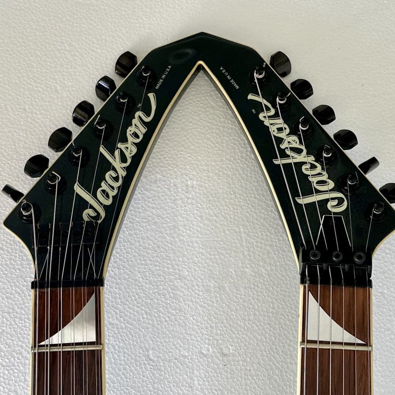 Jackson Siamese Doubleneck 1989 - Charcoal Metallic