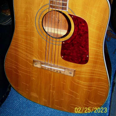 1968 Kay K6100 (?) Full Size Acoustic Guitar *Repair* image 2