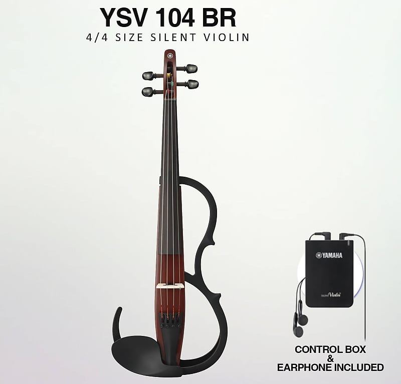 Yamaha #YSV104 BR - Silent Violin, Brown