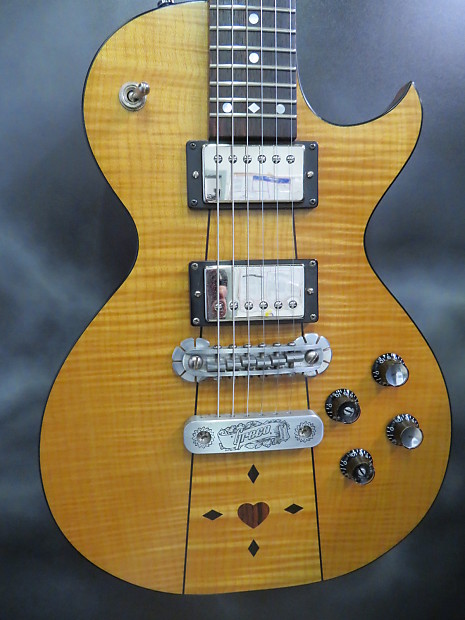 Greco/Zemaitis GZ-2100 WF, Natural Flame Top, W/ Hard Case and