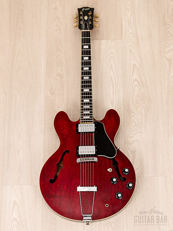 1978 Greco SA-550 Vintage ES Guitar Wine Red w/ Ebony Board