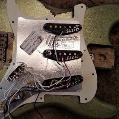 Fender Stratocaster Mid 2000s - Heavy Relic - Green Sparkle image 23