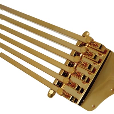 ABM 1501 Finger Style Tailpiece - GOLD for sale