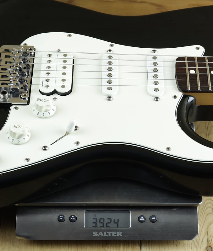 Fender Mexico Richie Sambora Strat Black 1995 ~ Secondhand