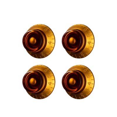 Gibson Top-Hat Knobs, Amber image 3