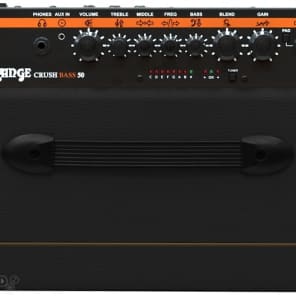 Orange Crush Bass 50 1x12" 50-watt Bass Combo Amp - Black image 2