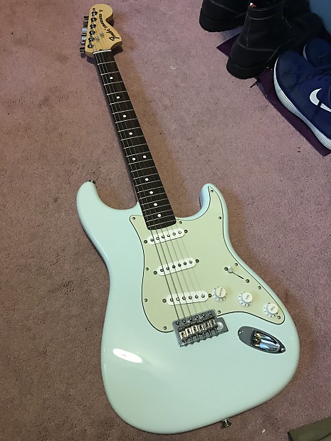 Fender American Special Stratocaster 2016 Sonic Blue w Rosewood Fretboard