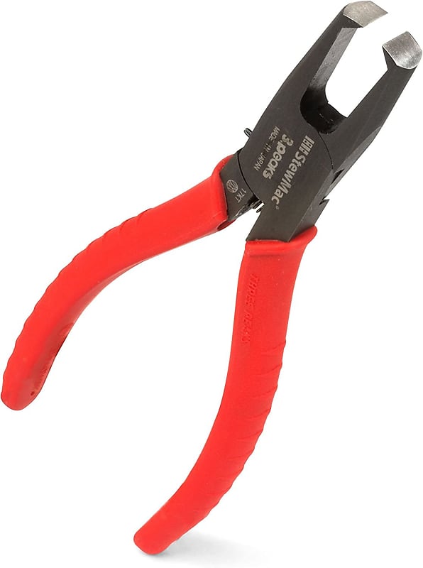 StewMac Soft Touch Pliers Plus High Grip and Guitar Bridge Pin Puller Pads