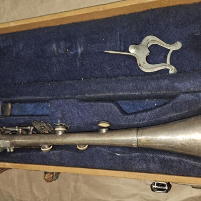Cavalier American Silver-Colored Metal Clarinet, USA | Reverb