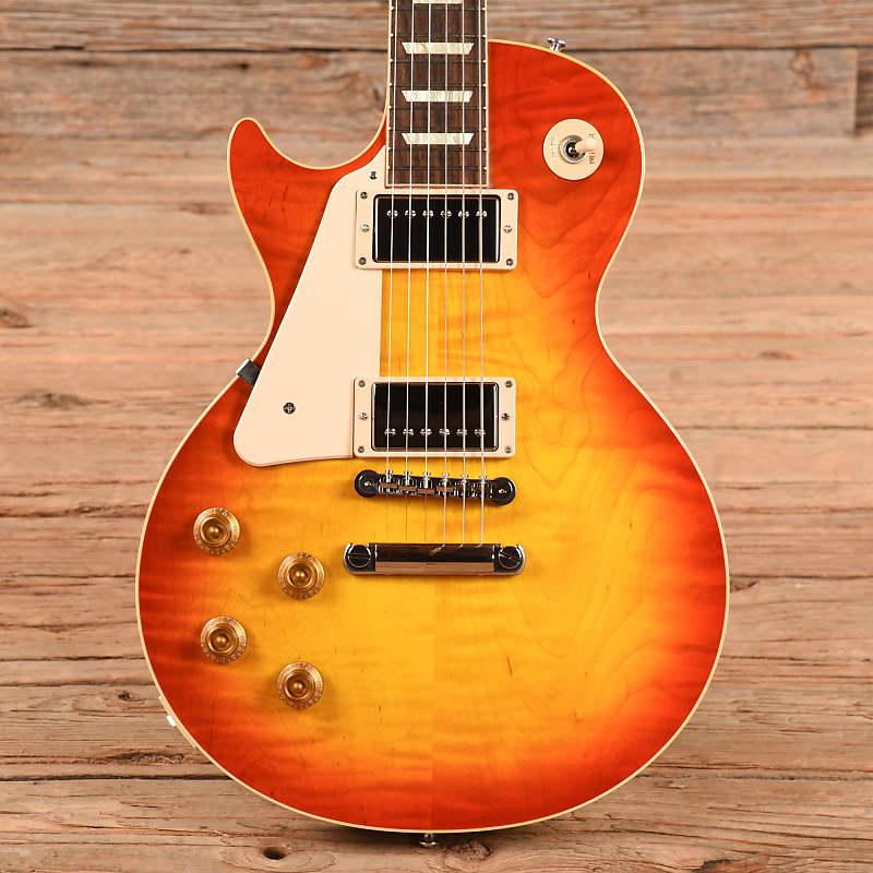 Gibson Demo Shop 58 Les Paul Standard Washed Cherry Sunburst 2021 LEFTY image 1