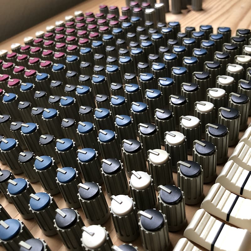 GENUINE Mackie 1682 mixer knobs & fader caps FULL SET Reverb