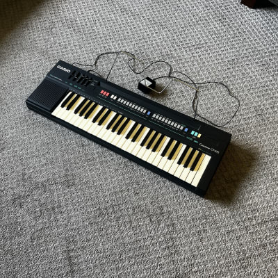 Casio CT-370 Casiotone 49-Key Synthesizer 1980s - Black