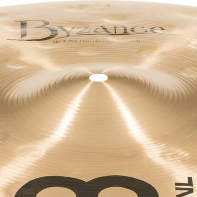 Meinl Cymbals B18ETHC Byzance 18-Inch Traditional Extra Thin Hammered Crash Cymbal (VIDEO) image 7
