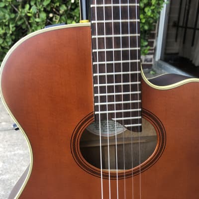 Yamaha APX-6NA Classical Acoustic Electric Guitar (Bad Preamp) image 4