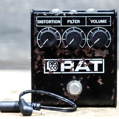 ProCo RAT 1980s Blackface Vintage Distortion Pedal | Reverb