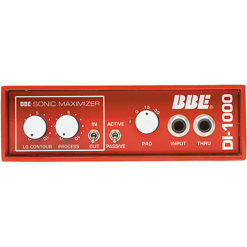 BBE DI-1000 Jensen-Equipped Direct Box with Sonic Maximizer image 2