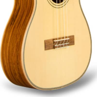 Lanikai SPST-B Solid Spruce Top / Morado Back and Sides Baritone Ukulele image 2