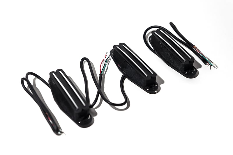 Black Artec hot rail Single humbucker pickups set Reverb