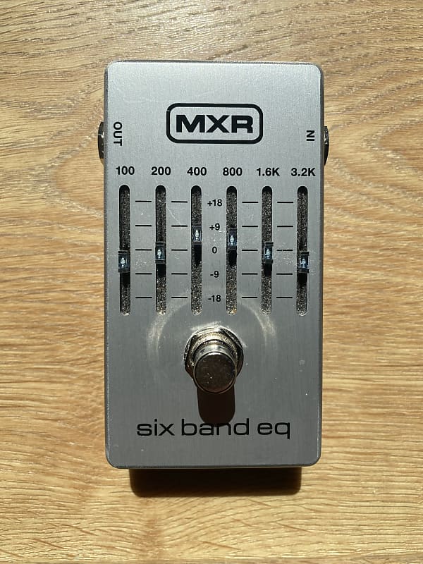 MXR M109S Six Band EQ 2016 - Present - Silver image 1