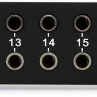 Neutrik NYS-SPP-L1 48-point 1/4" TRS Balanced Patchbay  Bundle with Hosa DTP-803 8-channel DB25 to 1/4 inch TRS Snake - 9.9 foot image 1