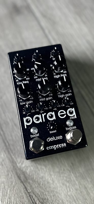 Empress Effects ParaEq MKII Deluxe - Black LTD Edition | Reverb