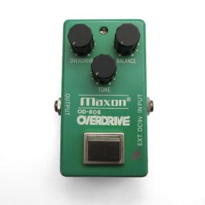 Vintage 1979 Maxon OD-808 Overdrive - First Issue Ibanez TS