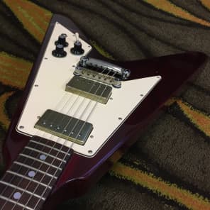 Aria Pro-II Flying V 1980, Cherry with Original Case image 13