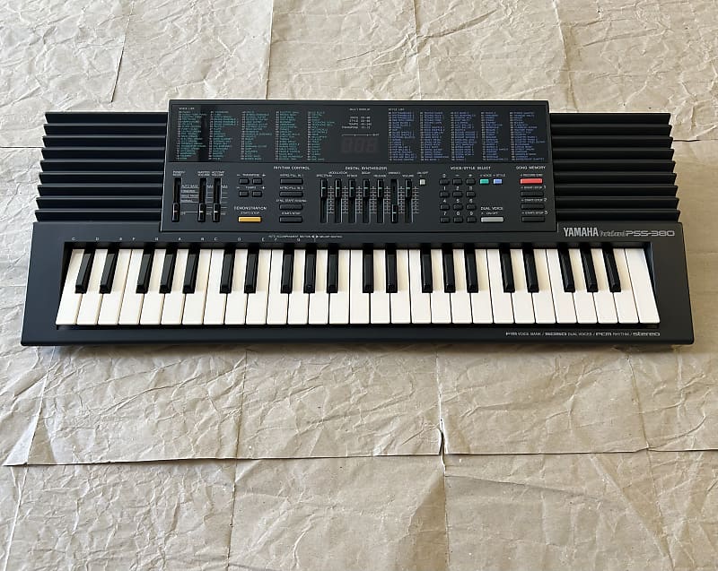 Yamaha PortaSound PSS-380 80s 90s 49Key keyboard FM Synth