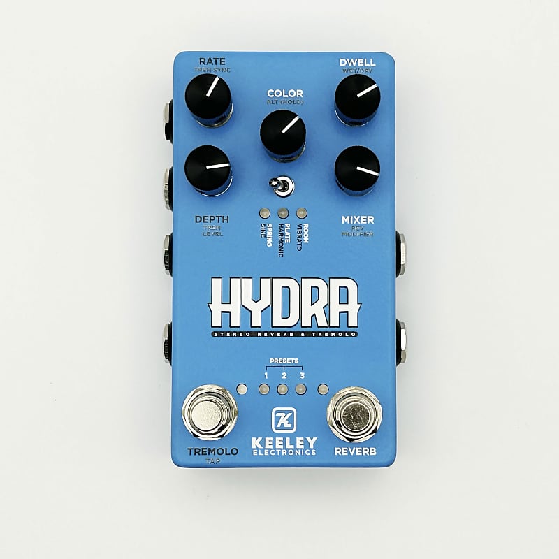 Keeley Hydra Stereo Reverb & Tremolo