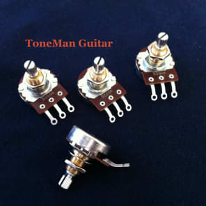 Les Paul 50's Wiring Harness - .022uf Orange Drop Tone Caps, Short Shaft Pots image 2