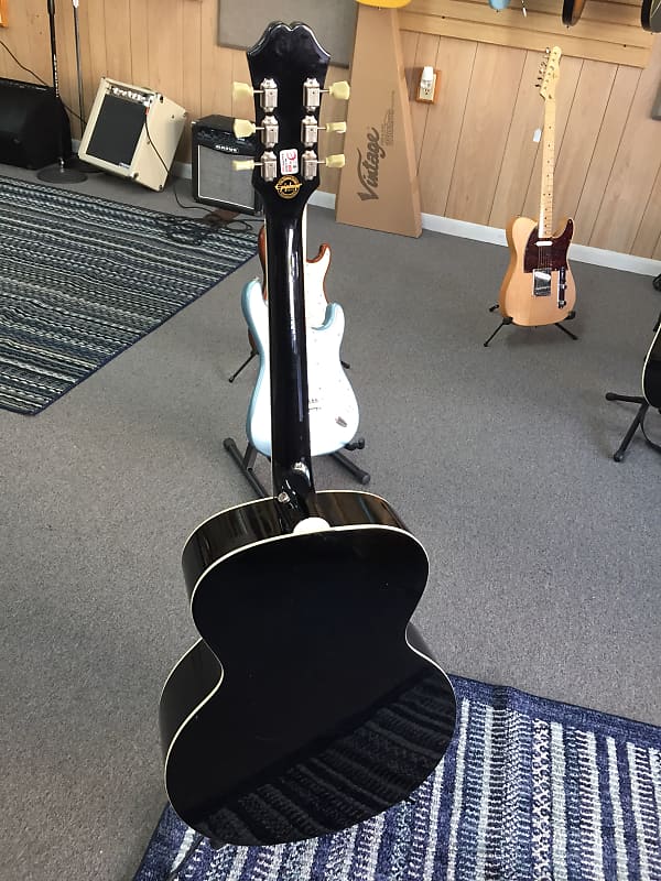 Epiphone EJ-200 Artist Series Ebony | Reverb