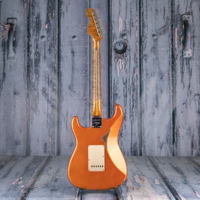 Fender Custom Shop Limited Edition '58 Special Stratocaster Relic, Faded Aged Candy Tangerine image 5