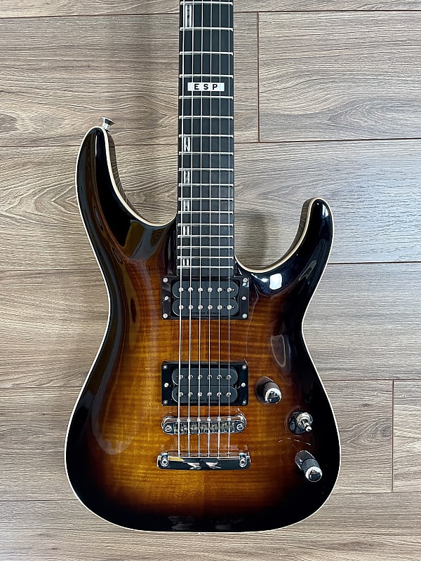 ESP E-II Horizon FM NT Electric Guitar Dark Brown Sunburst B-Stock image 1