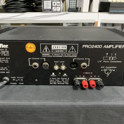 Hafler Pro 2400 Power Amplifier ClearVision/Studio Center Miami Sell off. image 3