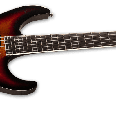 ESP LTD Stephen Carpenter SC-20 3-Tone Burst Electric Guitar + Hard Case image 3