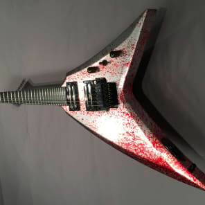 Washburn  USA Custom  Shop WV540 Chrome Murder Weapon V - Owned by Scott Ian of Anthrax image 8