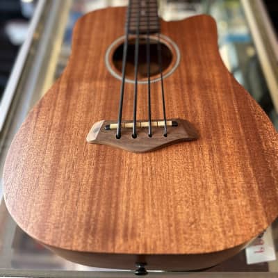 Gold Tone M-Bass Micro 23" Scale Acoustic/Electric Bass Natural 2023 image 9