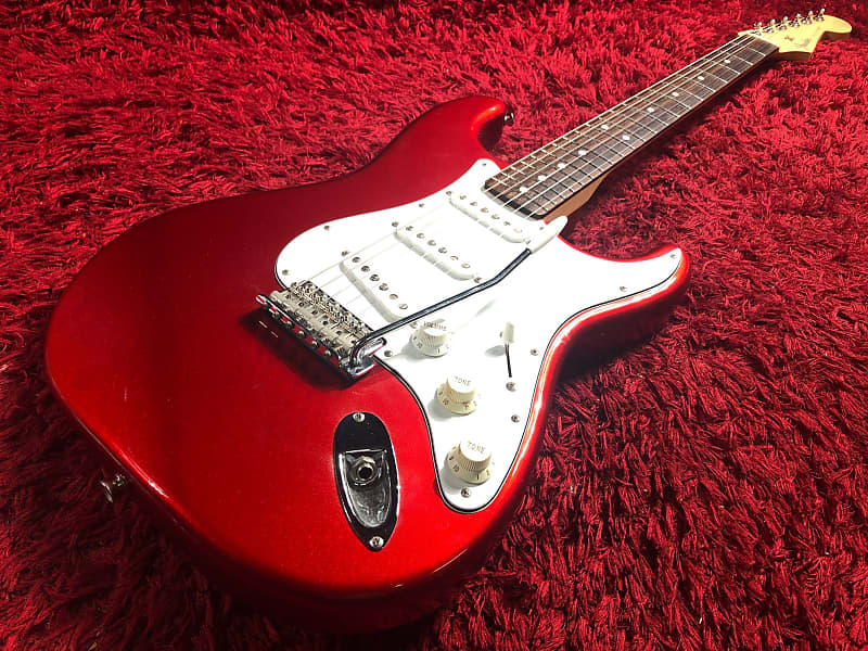 Electric Guitar Fender Japan ST-STD Stratocaster Red 2012