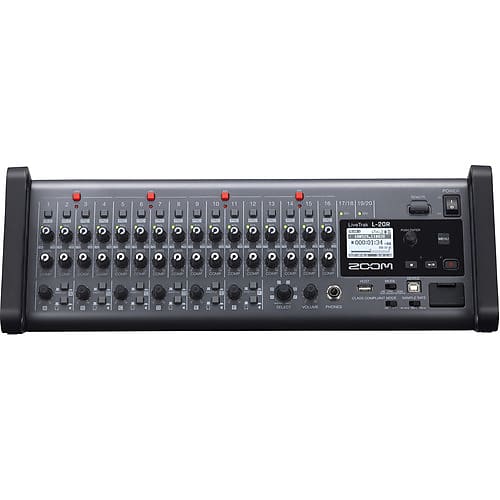Zoom LiveTrak L-20R 20-Channel Digital Mixer-Recorder for Stage Use image 1