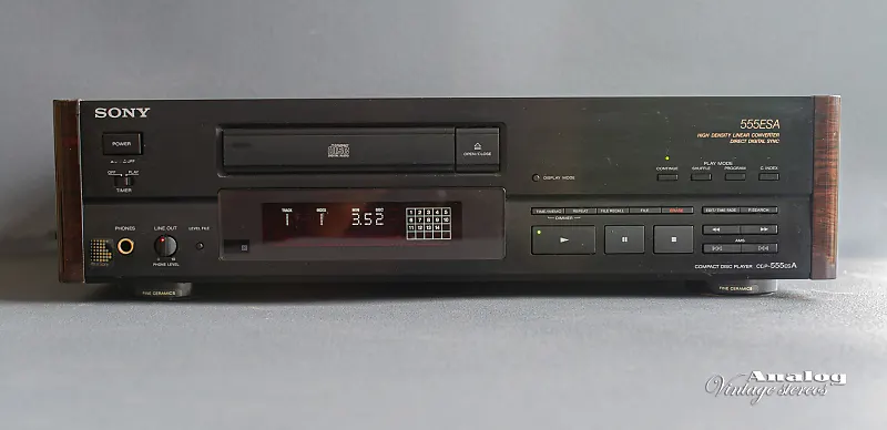 その他 SONY - SONY CDP-555ESA SONY CDP-555ESA CDデッキ リモコン 取説付[ソニー][CD DECK