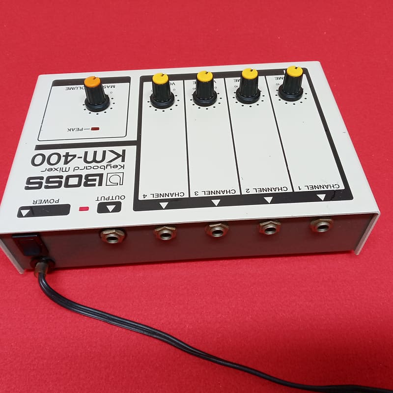 Boss KM-400 Keyboard Mixer ミキサー Boss Km-400 Keyboard Mixer | eBay