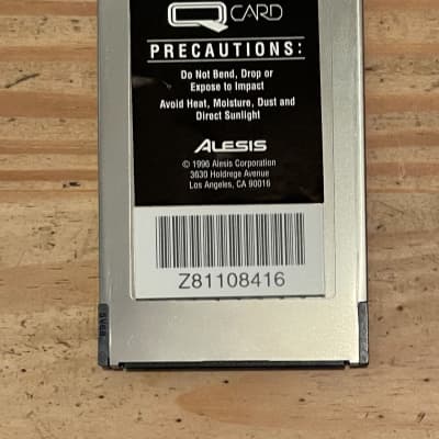 Alesis CLASSICAL INSTRUMENTS PLUS QSR Q-Card soundcard expansion image 2