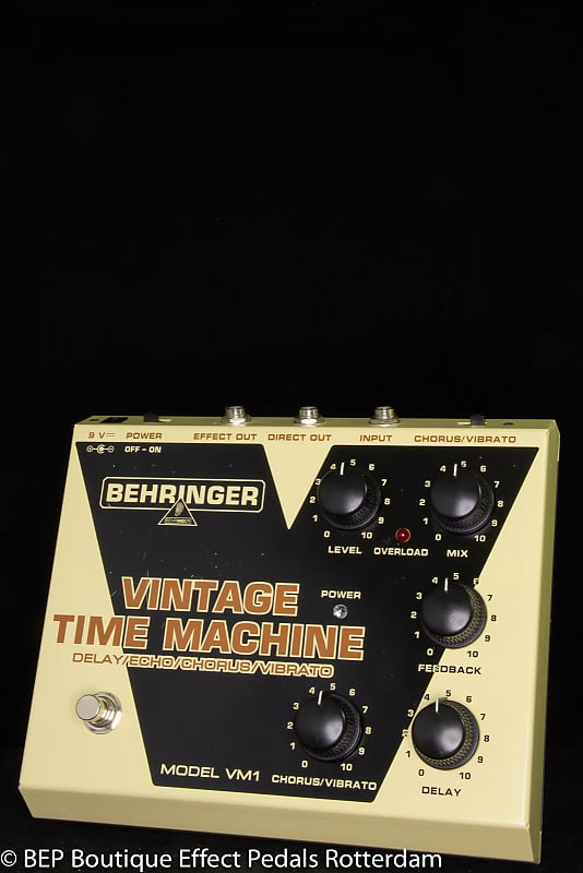 Behringer VM-1 Vintage Time Machine Delay Echo Chorus Vibrato s/n  S1101636520