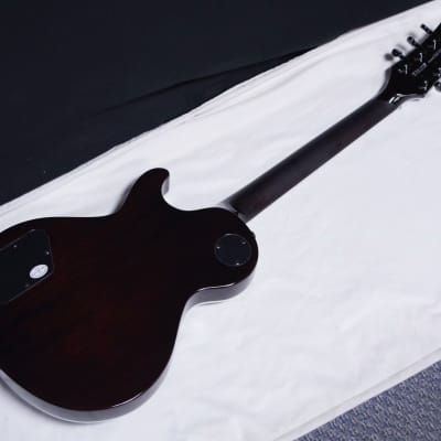 Dean Thoroughbred Select Quilt Top electric guitar Ocean Burst - Trans Blue w/ Case image 7