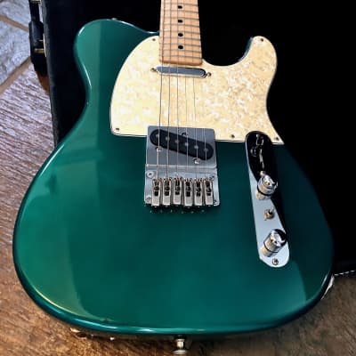 Hamer  USA T51 90's Green Telecaster Guitar w/Piezzo & Case image 4