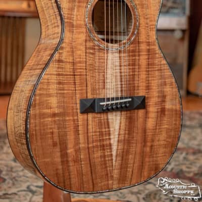 Bedell Limited Edition Fireside Parlor All Koa Acoustic Guitar #3013 image 9