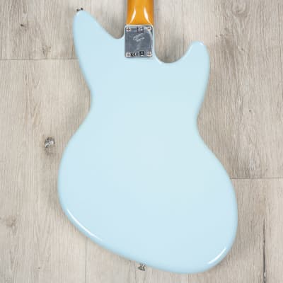 Fender Kurt Cobain Jag-Stang Left-Hand Guitar, Rosewood Fretboard, Sonic Blue image 5