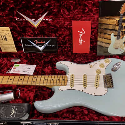Fender Stratocaster, Limited Edition, Custom Shop, 1968, Journeyman Relic 2021 - Aged Sonic Blue image 6