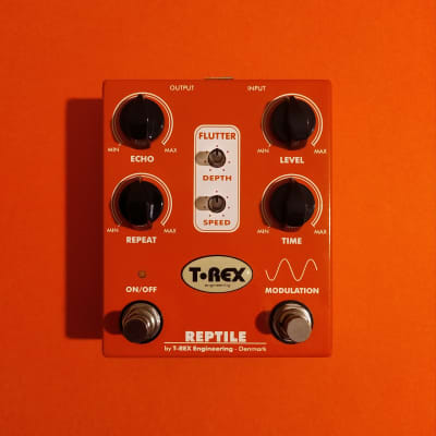 T-Rex Reptile Tape Echo Simulator V1 near mint w/box, manual & catalog image 13